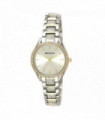 Henley  Ladies Silver Face Sports Dress Bling Silver Dial & Silver Bracelet Watch H07317.12