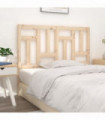 Bed Headboard 165.5x4x100 cm Solid Wood Pine