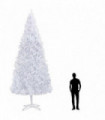 vidaXL Artificial Christmas Tree 500 cm White