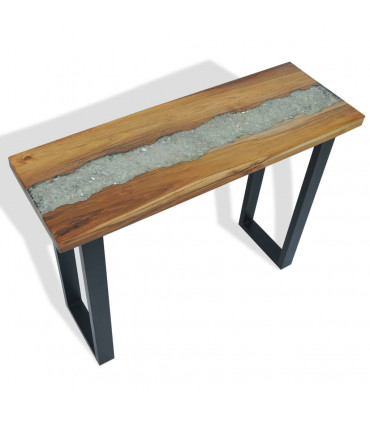 Console Table Teak 100x35x75 cm