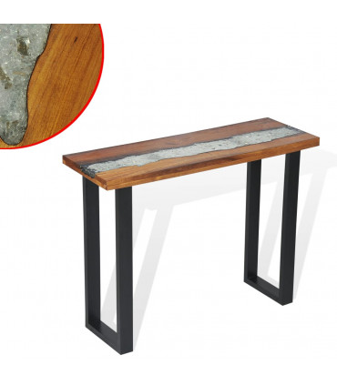 Console Table Teak 100x35x75 cm