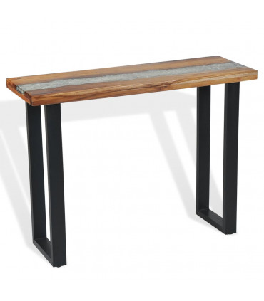 Console Table Teak 100x35x75 cm