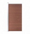 Fence Panel WPC 95x186 cm Brown