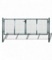 Garden Mesh Gate Fence Door Wall Grille 289 x 75 cm / 306 x 125 cm