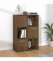 Storage Cabinet Brown Oak 60x29.5x90 cm