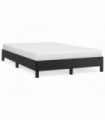 vidaXL Bed Frame Black 120x190 cm Small Double Faux Leather