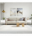 vidaXL Coffee Tables 2 pcs White 50x46x50 cm Engineered Wood