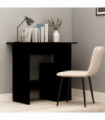 vidaXL Desk Black 80x45x74 cm Engineered Wood
