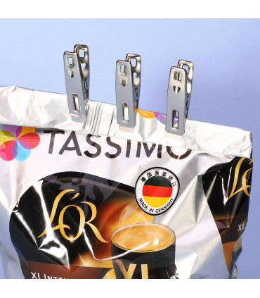 Vinsani ® Laundry Clothes Pegs Stainless Steel Spring-Loaded Metal  Clip Strong Grip and Windproof Laundry Pegs Quality Non-Slip Clothes Pins for Home and Garden 4 Packs of 20