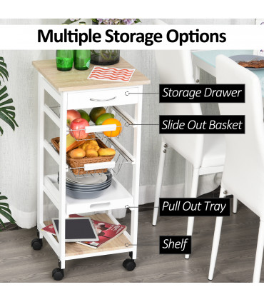 Kitchen Storage Trolley