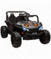 AIYAPLAY Kids Ride on Car, 12V Electric Truck w/ Horn Lights USB - Black