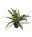 Artificial Fern Plant with Pot 50 cm Green