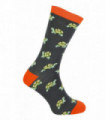 Mr Heron - Animal Socks (6-11 / Turtles Grey)