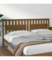 Bed Headboard Honey Brown 205.5x4x100 cm Solid Wood Pine