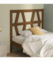 Bed Headboard Honey Brown 81x4x100 cm Solid Wood Pine