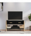 TV Cabinet Black 82x38x45 cm Engineered Wood