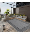 Outdoor Rug Black 140x200 cm PP