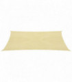 Sunshade Sail HDPE Square 2x2 m Beige