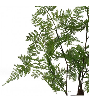 150cm Artificial Natural Moss Base Fern Foliage Plant with Copper Metal Plater