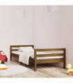 Bed Frame Honey Brown 75x190 cm 2FT6 Small Single Solid Wood Pine
