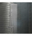 Dual Head Shower Set with Thermostat Stainless Steel