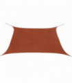 Sunshade Sail Oxford Fabric Square 2x2 m Terracotta
