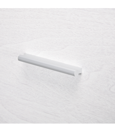 HOMCOM 4 Drawer File Cabinet Locking Filing Cabinet for A4, Ash Wood-Effect