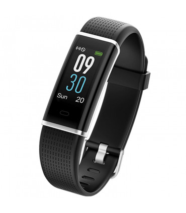Aquarius AQ200 Color Screen Heart Rate & Sleep Monitor Tracker, Black