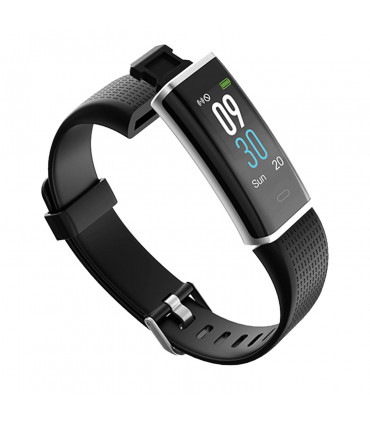 Aquarius AQ200 Color Screen Heart Rate & Sleep Monitor Tracker, Black