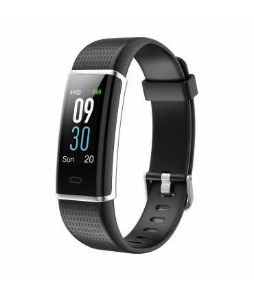 Aquarius AQ200 Color Screen Heart Rate & Sleep Monitor Tracker, Black