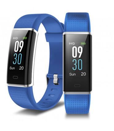Aquarius AQ200 Color Screen Heart Rate & Sleep Monitor Tracker, Blue