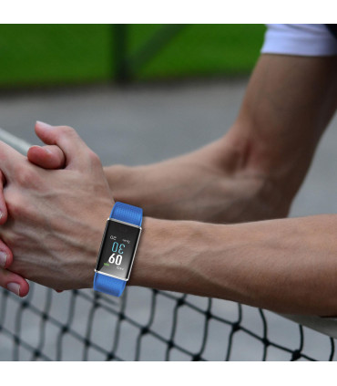 Aquarius AQ200 Color Screen Heart Rate & Sleep Monitor Tracker, Blue