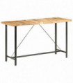 vidaXL Bar Table 180x70x107 cm Rough Mango Wood