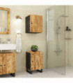 vidaXL Bathroom Cabinet 38x33x58 cm Solid Wood Mango