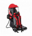 Baby Hiking Backpack Carrier w/ Detachable Rain Cover for Toddlers Red HOMCOM