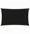 Sunshade Sail 160 g/m² Black 2.5x4.5 m HDPE