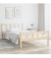 Bed Frame Solid Wood 100x200 cm