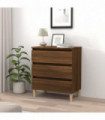 Sideboard Brown Oak 60x35x69 cm Engineered Wood