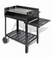 BBQ Stand Charcoal Barbecue 2 Wheels