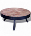 Coffee Table Round Reclaimed Teak Wood