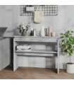 Console Table Grey Sonoma 102x30x80 cm Engineered Wood