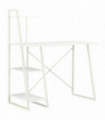Desk with Shelving Unit White 102x50x117 cm