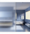 Frosted Privacy Window Film Adhesive Stripes 0.9x10 m