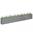 Gabion Raised Bed Galvanised Steel 360x30x60 cm