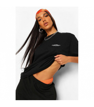 Ladies Oversized Limited Edition Short Sleeves T Shirt Top