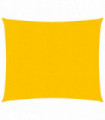 Sunshade Sail 160 g/m² Yellow 2.5x2.5 m HDPE