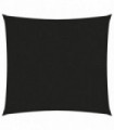 Sunshade Sail Oxford Fabric Square 5x5 m Black