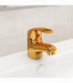 Basin Mixer Tap Gold 13x10 cm