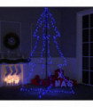 Christmas Cone Tree 240 LEDs Indoor and Outdoor 118x180 cm