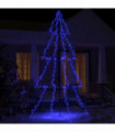 Christmas Cone Tree 360 LEDs Indoor and Outdoor 143x250 cm
